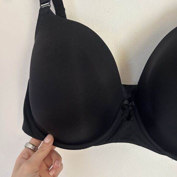 Torrid Black Perfect T-Shirt Bra Underwire Push Up Full Figure Women’s size 42DD - Picture 2 of 5